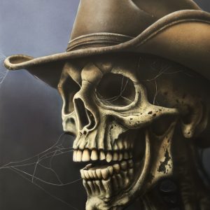 Skeleton Cowboy — Fine Art Print